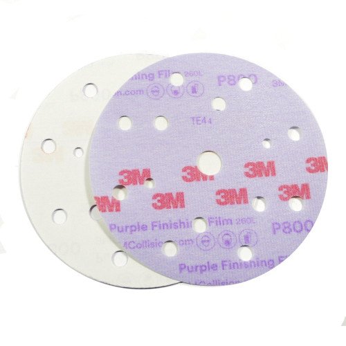 Disc Abraziv 3M Hookit 260L, P800, 15 Gauri, 150mm Disc Abraziv 3M Hookit 260L, P800, 15 Gauri, 150mm