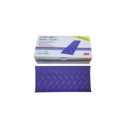 Hartie Abraziva 3M Cubitron Hookit Multihole 737U, P80, 115 x 225mm