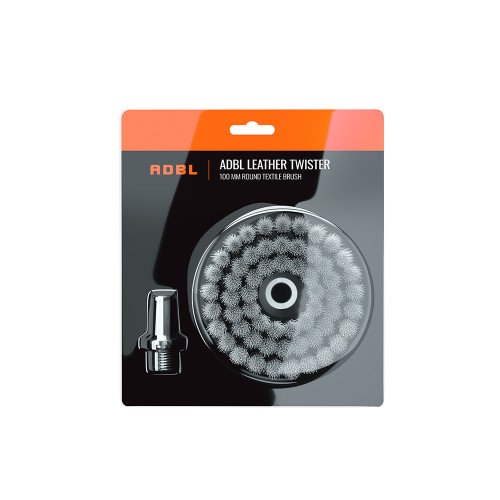 Perie pentru Piele cu Adaptor Bormasina ADBL Leather Twister, 100mm