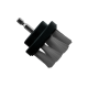 Perie pentru Piele cu Adaptor Bormasina ADBL Leather Twister, 50mm