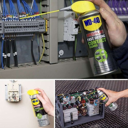 Spray Curatare Contacte Electrice WD-40 Fast Drying Contact Cleaner, 400ml Spray Curatare Contacte Electrice WD-40 Fast Drying Contact Cleaner, 400ml