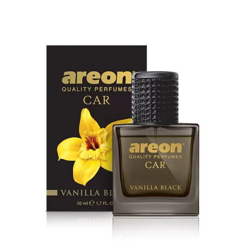 Odorizant Auto Areon Car Perfume, Vanilla Black, 50ml Odorizant Auto Areon Car Perfume, Vanilla Black, 50ml