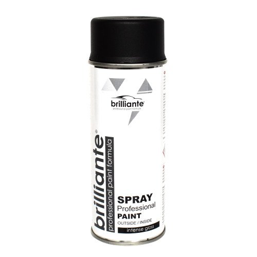 Spray Vopsea Brilliante, Negru Grafit Mat, 400ml Spray Vopsea Brilliante, Negru Grafit Mat, 400ml