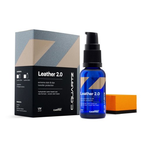Protectie Ceramica Piele Carpro CQuartz Leather 2.0, 50ml Protectie Ceramica Piele Carpro CQuartz Leather 2.0, 50ml