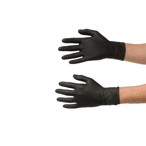 Manusi Nitril Colad Negru, Large, 60buc