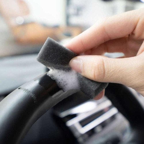Kit Reparatie Volan Piele Negru Colourlock
