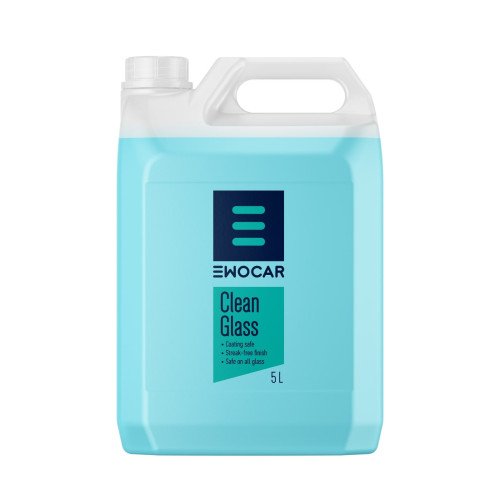 Solutie Curatare Geamuri Ewocar Clean Glass, 5L Solutie Curatare Geamuri Ewocar Clean Glass, 5L