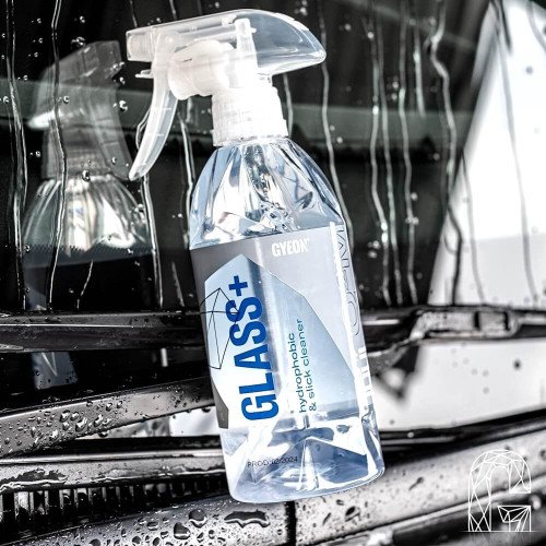 Solutie Curatare Geamuri si Efect Hidrofob Gyeon Q2M Glass Plus, 500ml