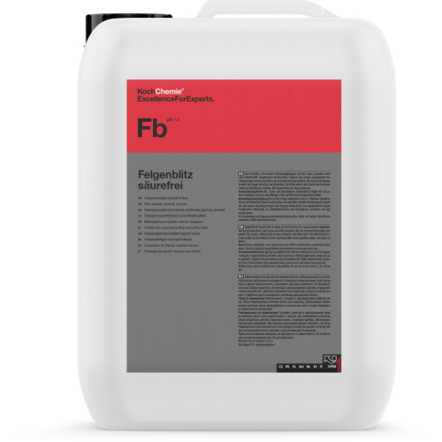 Solutie Curatare Jante Koch Chemie Felgenblitz Fb, 19kg