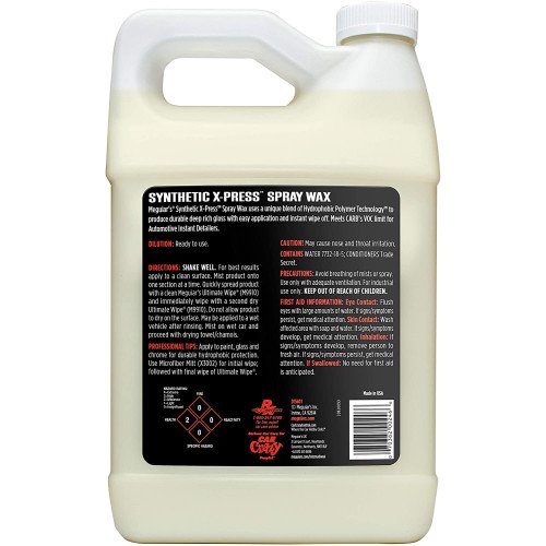 Ceara Lichida Meguiars Synthetic X-Press Spray Wax, 3.78L Ceara Lichida Meguiars Synthetic X-Press Spray Wax, 3.78L