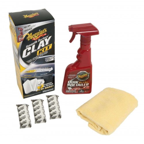 Kit Argila Decontaminare Vopsea Meguiars Smooth Surface Clay Kit Argila Decontaminare Vopsea Meguiars Smooth Surface Clay