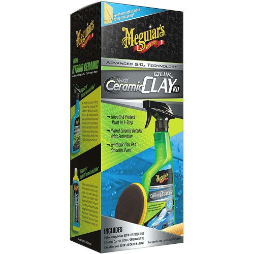 Kit Decontaminare Meguiars Hybrid Ceramic Quik Clay Kit Kit Decontaminare Meguiars Hybrid Ceramic Quik Clay Kit