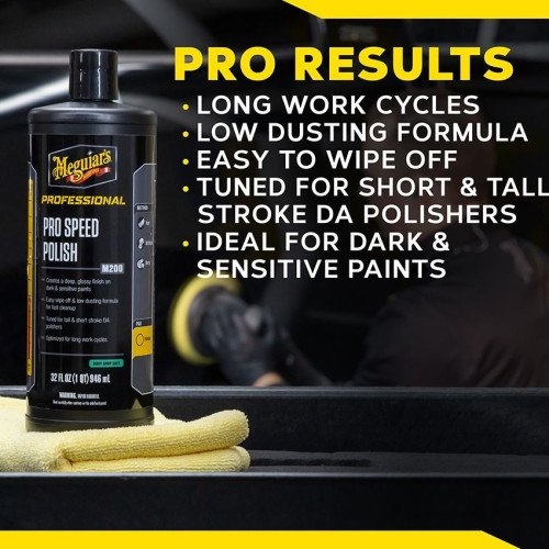 Pasta Polish Fin Meguiar's Professional Pro Speed Polish M200, 946ml Pasta Polish Fin Meguiar's Professional Pro Speed Polish M200, 946ml