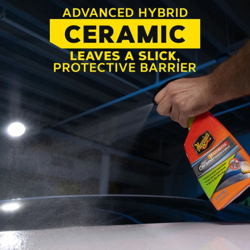 Solutie Curatare si Ceruire fara Apa Meguiar's Hybrid Ceramic Waterless Wash and Wax, 768ml Solutie Curatare si Ceruire fara Apa Meguiar's Hybrid Ceramic Waterless Wash and Wax, 768ml