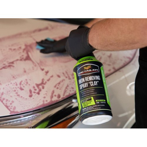 Solutie Decontaminare Chimica Meguiars Iron Removing Spray Clay, 946ml