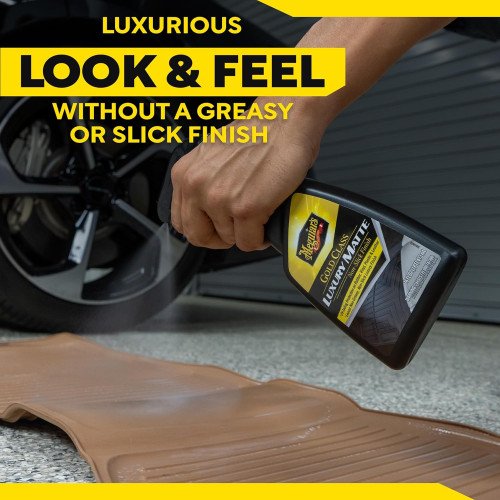 Solutie Intretinere Plastice si Cauciuc Meguiar's Gold Class Luxury Matte, 473ml