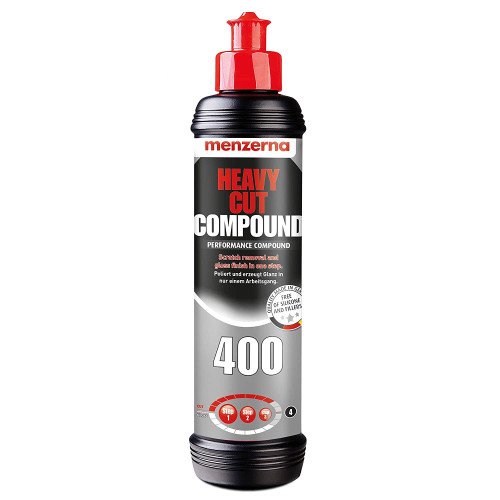 Pasta Polish Abraziva Menzerna Heavy Cut Compound 400, 250ml