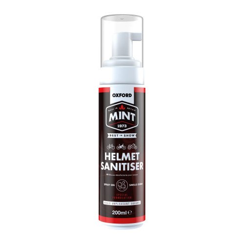 Solutie Igienizare Casca Moto Oxford Mint Helmet Sanitiser, 200ml Solutie Igienizare Casca Moto Oxford Mint Helmet Sanitiser, 200ml