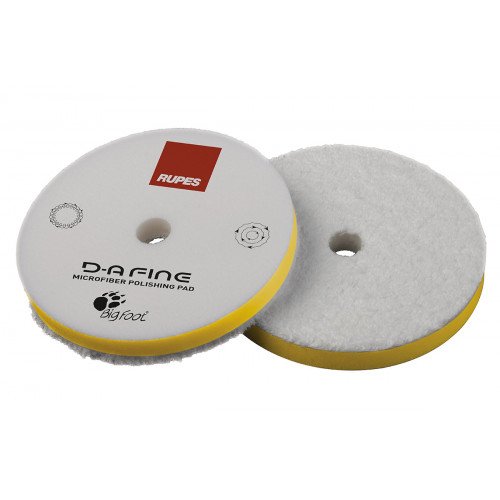 Pad Microfibre Polish Fin Rupes D-A Fine Microfiber, 130mm Pad Microfibre Polish Fin Rupes D-A Fine Microfiber, 130mm