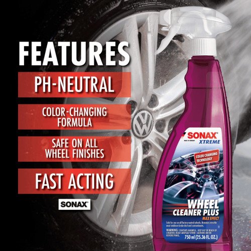 Solutie Curatare Jante Sonax Full Effect Wheel Cleaner, 750ml
