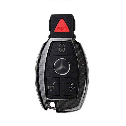 Husa Cheie Mercedes-Benz W203, W210, W211 Vetter Carbon, Glossy Black Husa Cheie Mercedes-Benz W203, W210, W211 Vetter Carbon, Glossy Black